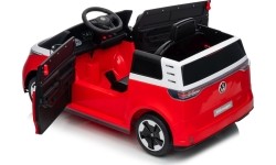 Pojazd elektryczny Volkswagen ID Buzz, czerwony