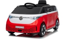 Pojazd elektryczny Volkswagen ID Buzz, czerwony