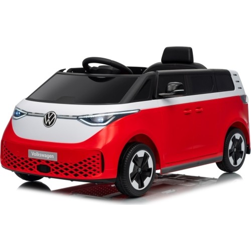 Pojazd elektryczny Volkswagen ID Buzz, czerwony