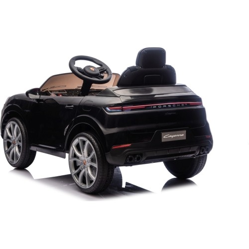 Pojazd elektryczny Porsche Cayenne, czarny