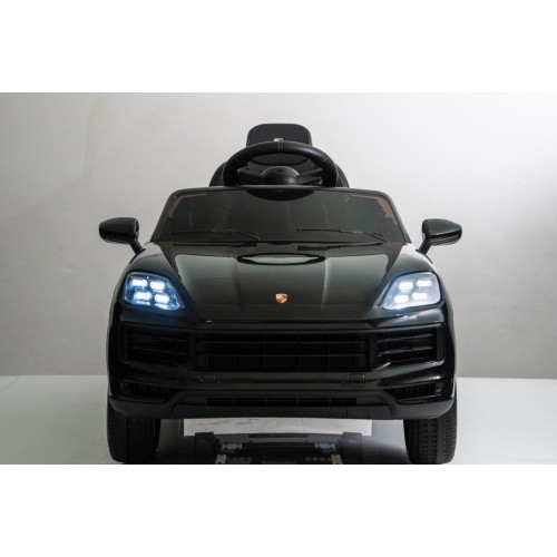 Pojazd elektryczny Porsche Cayenne, czarny
