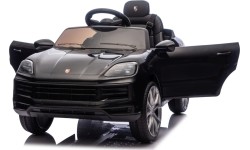 Pojazd elektryczny Porsche Cayenne, czarny