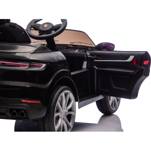Pojazd elektryczny Porsche Cayenne, czarny