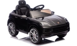 Pojazd elektryczny Porsche Cayenne, czarny
