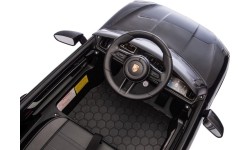Pojazd elektryczny Porsche Cayenne, czarny