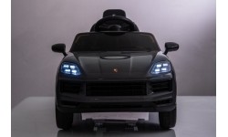 Pojazd elektryczny Porsche Cayenne, czarny
