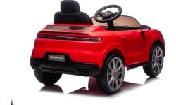 Pojazd elektryczny Porsche Cayenne, czerwony