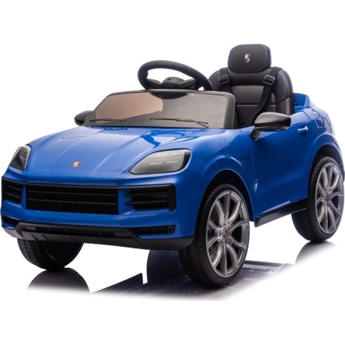 Pojazd elektryczny Porsche Cayenne, niebieski