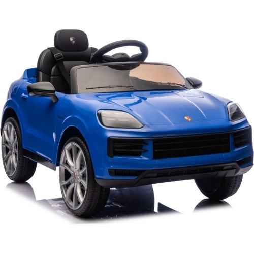 Pojazd elektryczny Porsche Cayenne, niebieski
