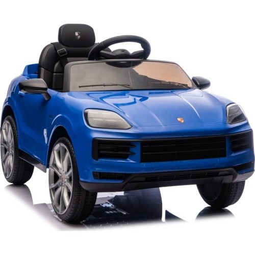 Pojazd elektryczny Porsche Cayenne, niebieski