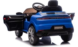 Pojazd elektryczny Porsche Cayenne, niebieski