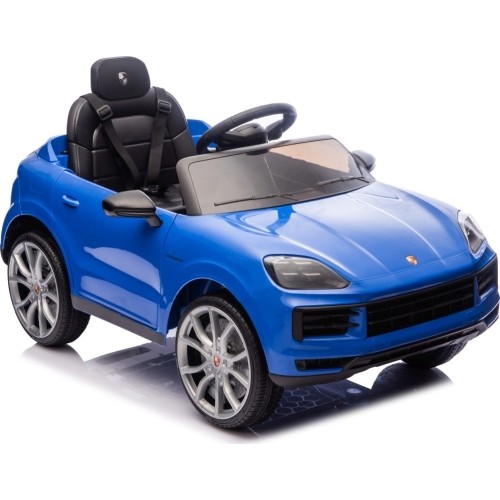 Pojazd elektryczny Porsche Cayenne, niebieski