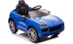 Pojazd elektryczny Porsche Cayenne, niebieski
