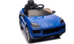 Pojazd elektryczny Porsche Cayenne, niebieski