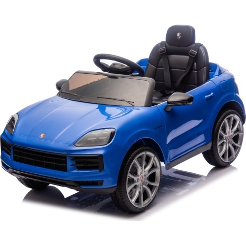 Pojazd elektryczny Porsche Cayenne, niebieski