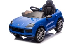 Pojazd elektryczny Porsche Cayenne, niebieski