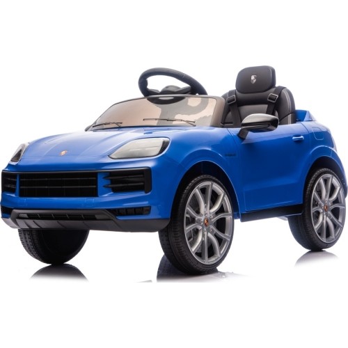 Pojazd elektryczny Porsche Cayenne, niebieski