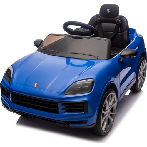 Pojazd elektryczny Porsche Cayenne, niebieski