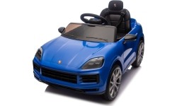 Pojazd elektryczny Porsche Cayenne, niebieski