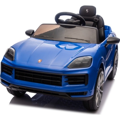 Pojazd elektryczny Porsche Cayenne, niebieski
