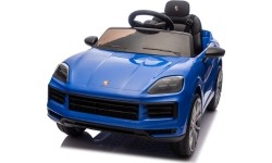 Pojazd elektryczny Porsche Cayenne, niebieski