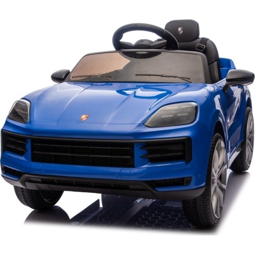 Pojazd elektryczny Porsche Cayenne, niebieski