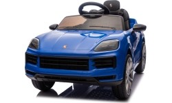 Pojazd elektryczny Porsche Cayenne, niebieski