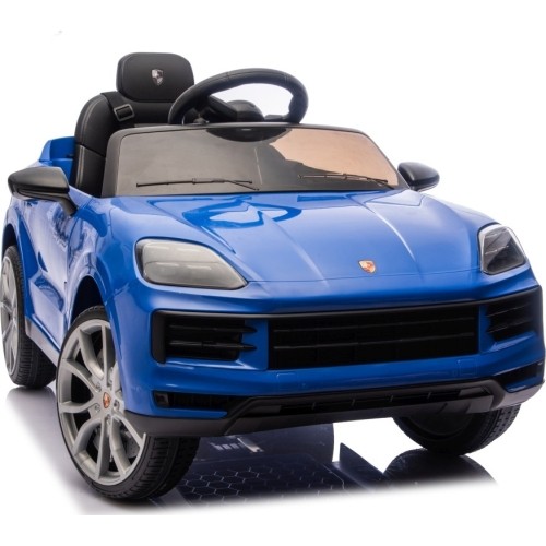 Pojazd elektryczny Porsche Cayenne, niebieski