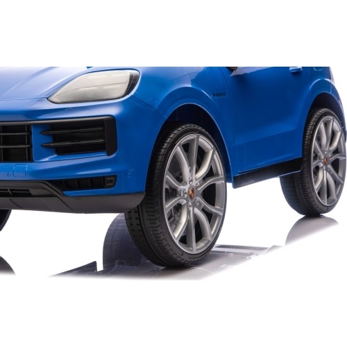 Pojazd elektryczny Porsche Cayenne, niebieski