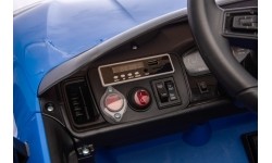 Pojazd elektryczny Porsche Cayenne, niebieski