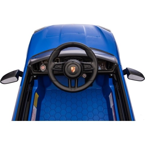 Pojazd elektryczny Porsche Cayenne, niebieski