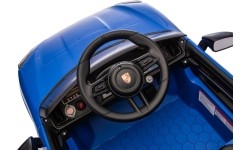 Pojazd elektryczny Porsche Cayenne, niebieski