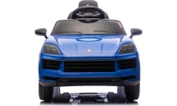 Pojazd elektryczny Porsche Cayenne, niebieski