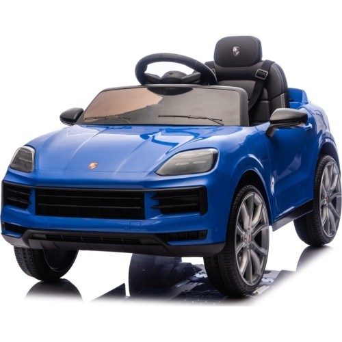 Pojazd elektryczny Porsche Cayenne, niebieski