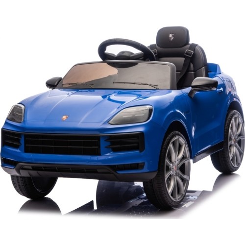 Pojazd elektryczny Porsche Cayenne, niebieski