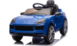 Pojazd elektryczny Porsche Cayenne, niebieski