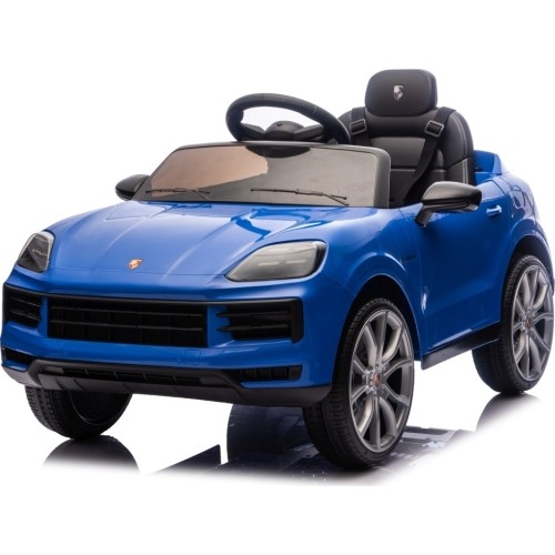 Pojazd elektryczny Porsche Cayenne, niebieski