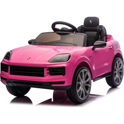 Pojazd elektryczny Porsche Cayenne, różowy