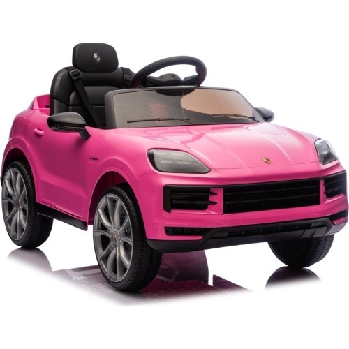 Pojazd elektryczny Porsche Cayenne, różowy