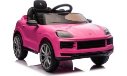 Pojazd elektryczny Porsche Cayenne, różowy