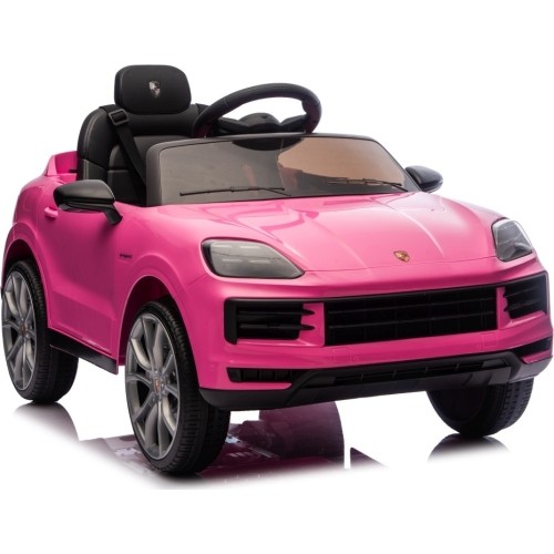 Pojazd elektryczny Porsche Cayenne, różowy