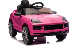Pojazd elektryczny Porsche Cayenne, różowy