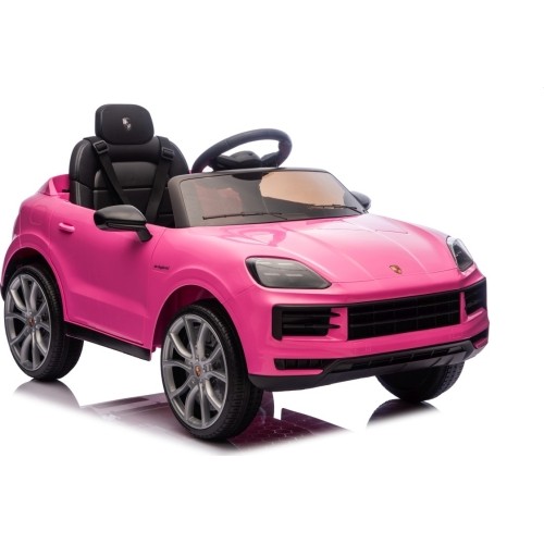 Pojazd elektryczny Porsche Cayenne, różowy