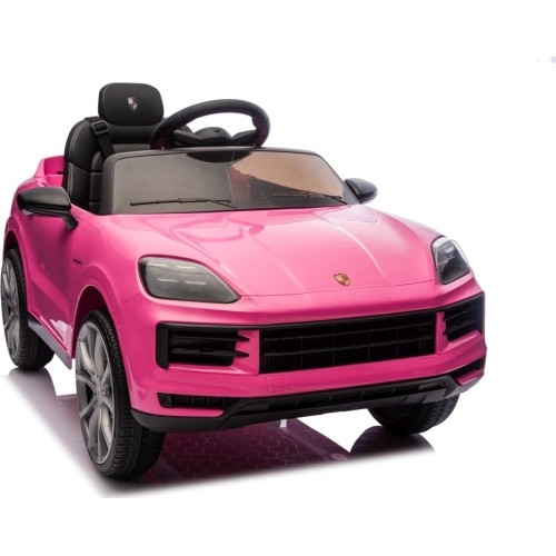 Pojazd elektryczny Porsche Cayenne, różowy