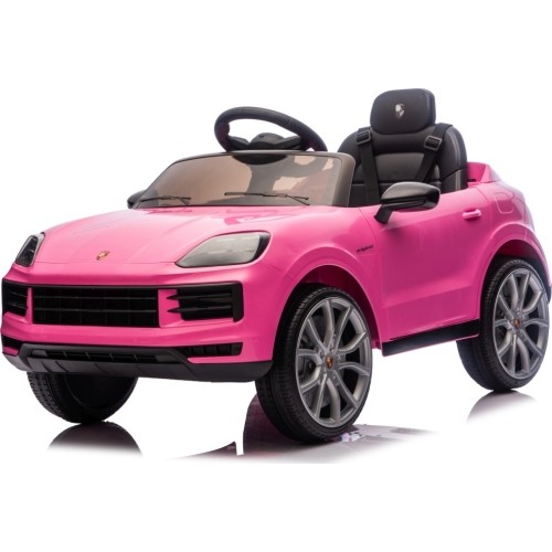 Pojazd elektryczny Porsche Cayenne, różowy