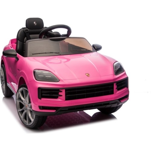 Pojazd elektryczny Porsche Cayenne, różowy