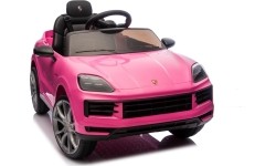 Pojazd elektryczny Porsche Cayenne, różowy