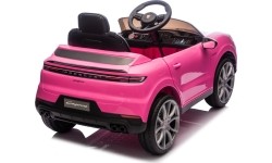 Pojazd elektryczny Porsche Cayenne, różowy