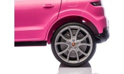 Pojazd elektryczny Porsche Cayenne, różowy