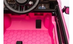 Pojazd elektryczny Porsche Cayenne, różowy